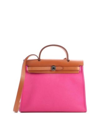 31 Herbag Zip Leather and Toile