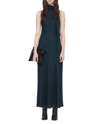 Beril Bias Cut Maxi Dress