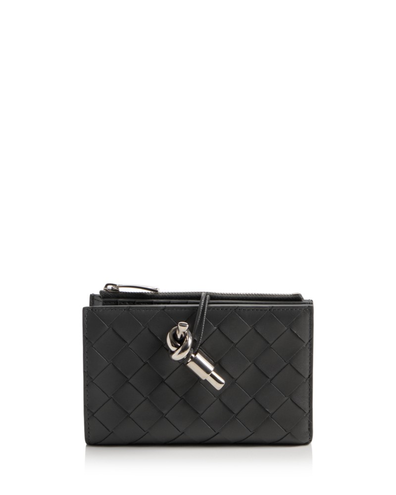Bottega Veneta Andiamo Intrecciato Leather Bifold Wallet by Bloomingdale's