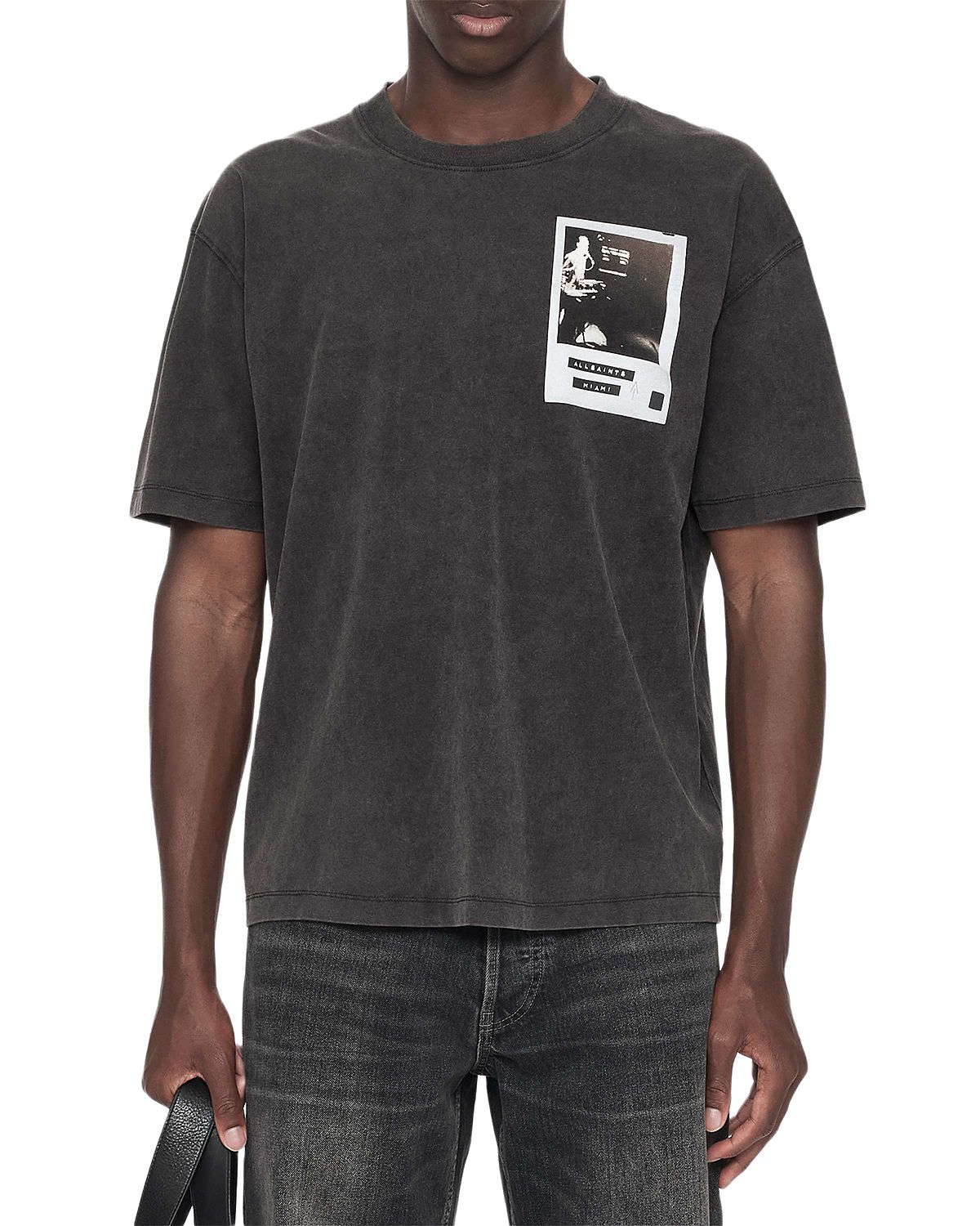 Allsaints Miami City Short Sleeve Crewneck Tee