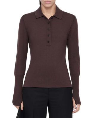 Allsaints Martel Wool Polo Sweater