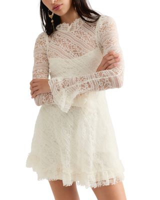 Woodland Whispers Lace Mini Dress