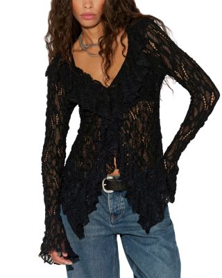 Laney Lace Cardigan Sweater 