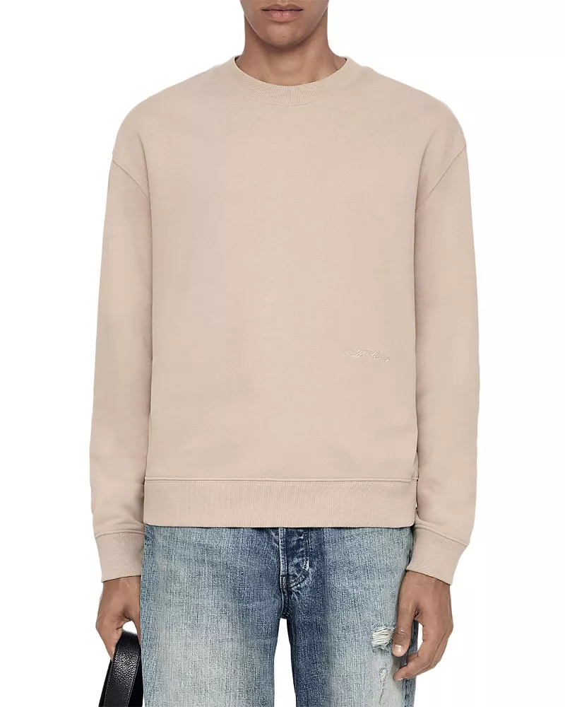 Allsaints River Cotton Long Sleeve Crew