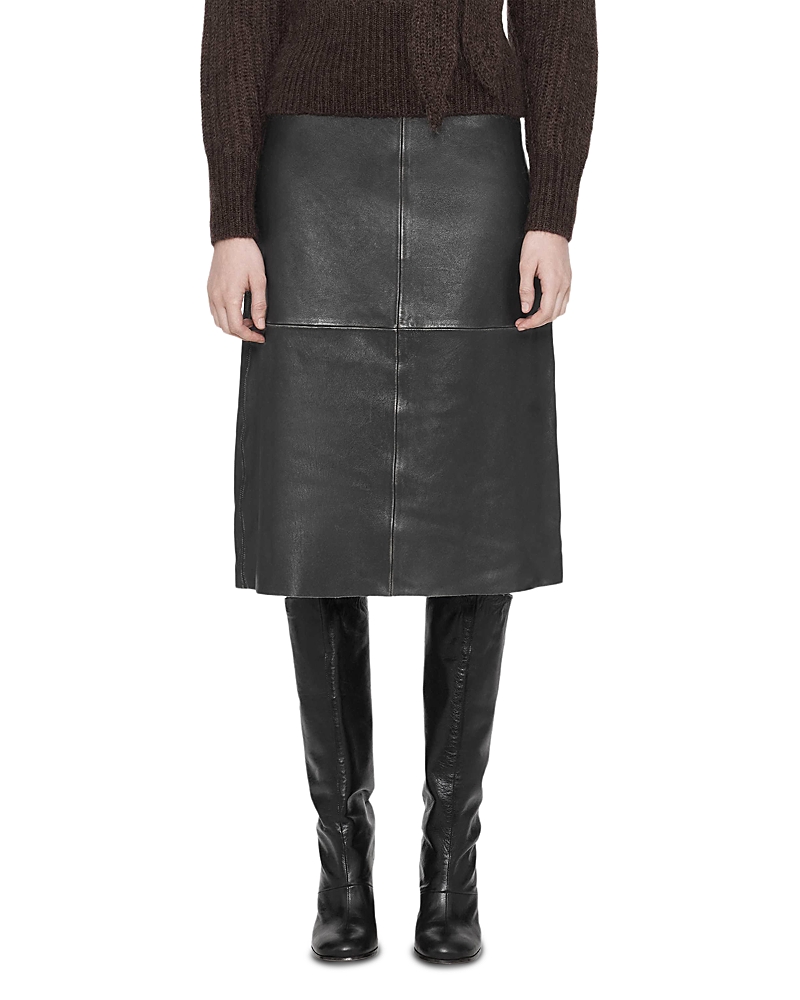 Allsaints Olivia Leather Skirt