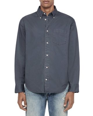 Allsaints Stow Cotton Long Sleeve Shirt