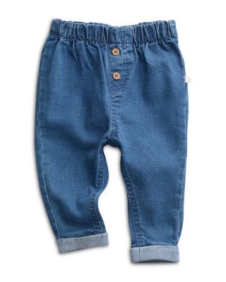 Unisex Cotton Blend Denim Trousers - Baby