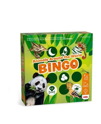 Animals of the World Bingo Game - Age 8+