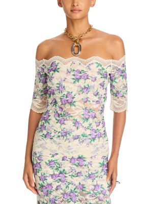 Haut Embroidered Lace Top