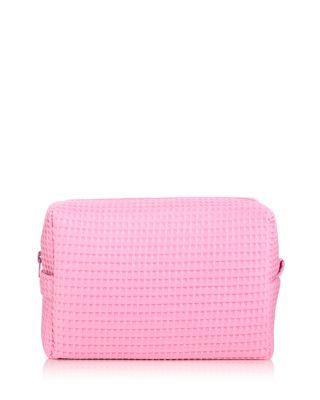 Waffle Cotton Blend Pouch