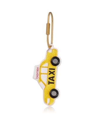 Bloomie's Taxi Embroidered Bag Charm