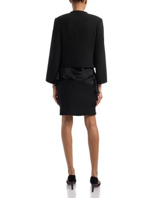 Cora Wool Flower Button Jacket - thumbnail 3