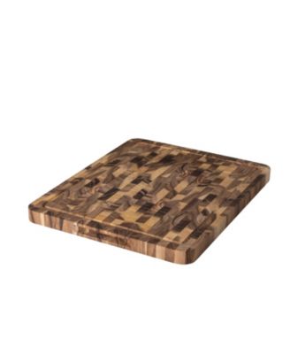  Acacia End Grain Rectangular Cutting Board
