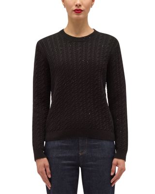 Lennon Cotton Sequin Sweater