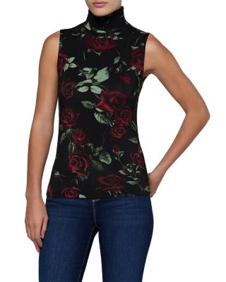 Ceci Turtleneck Sleeveless Top