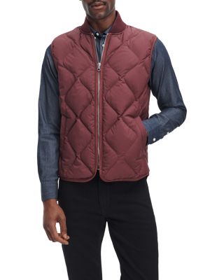 Dane Stand Collar Quilted Vest