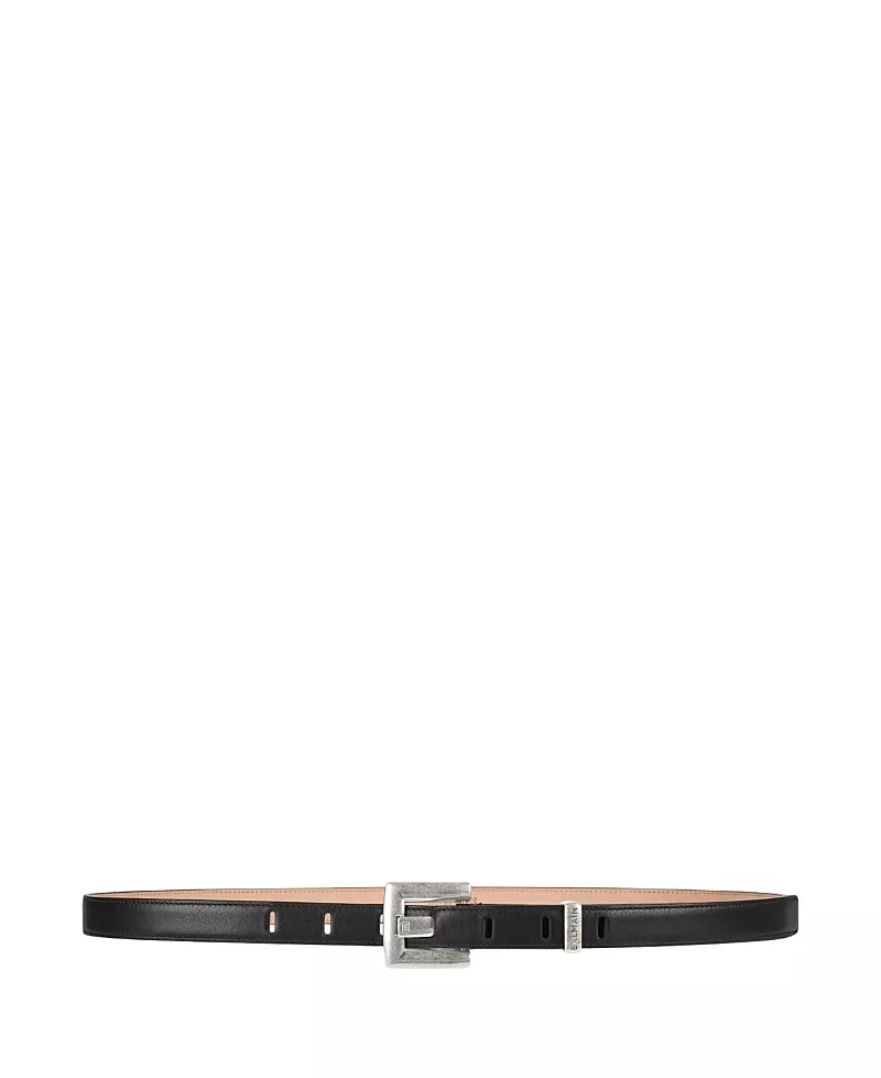 Balmain Anthem Belt in Leather