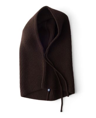 Wool And Cashmere Knit Hood