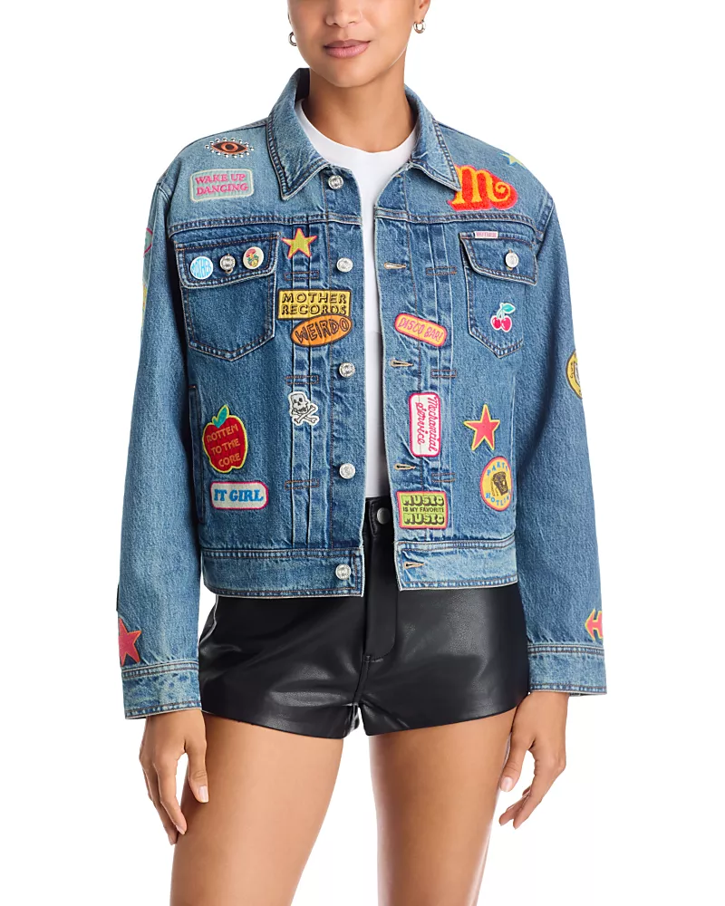 Mother The Duo Cotton Logo Jacket