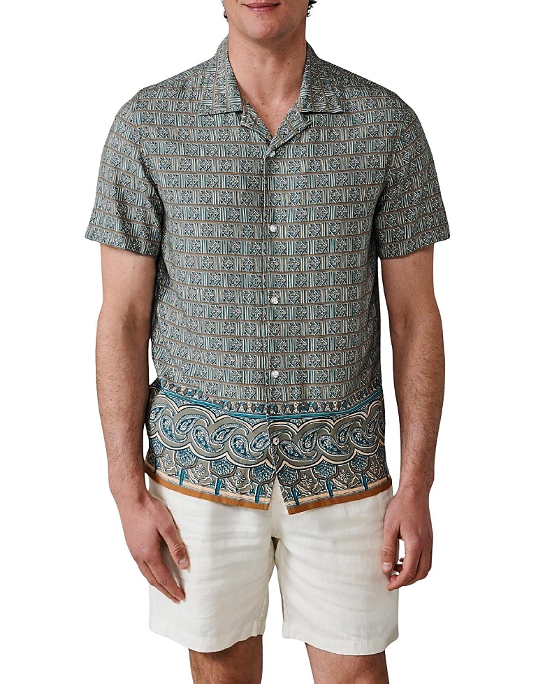 Aubin Belmont Printed Shirt