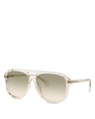 Fluxe Aviator Sunglasses, 60mm