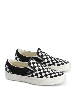 Women's Classic Beaded Checkerboard Sneakers