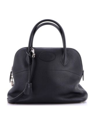 Bolide 31 Clemence Leather Top Handle Satchel