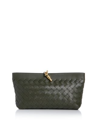 Andiamo Intrecciato Leather Pouch