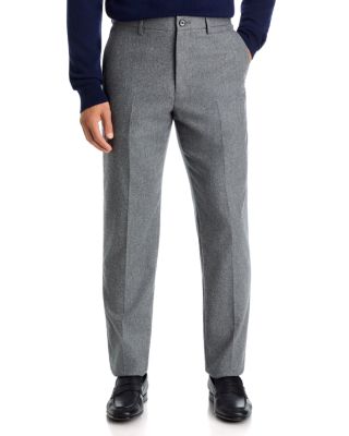 Regular Drawstring Pleated Pants
