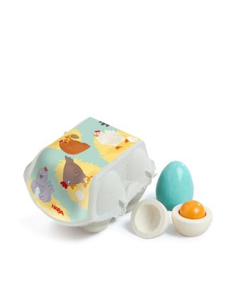 Creative Play Wooden Eggs Play Food Set - Age 3+