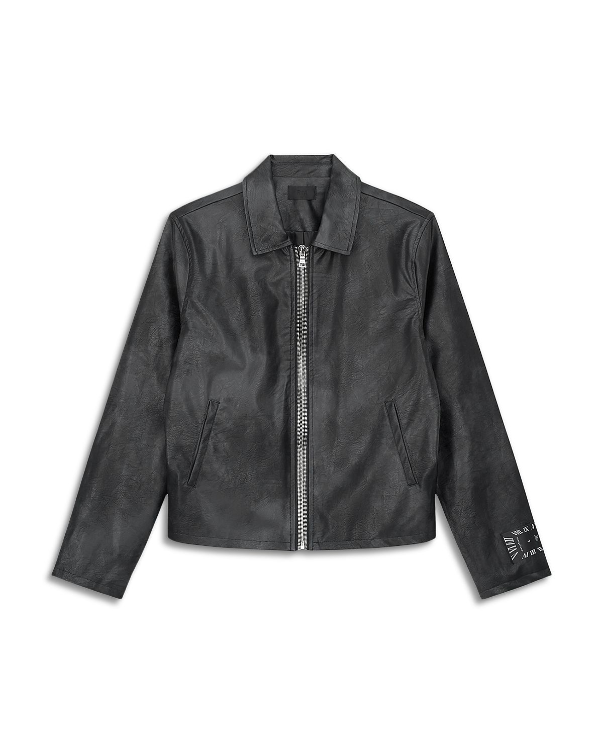 RtA Apollo Vintage Black Classic Fitted Jacket