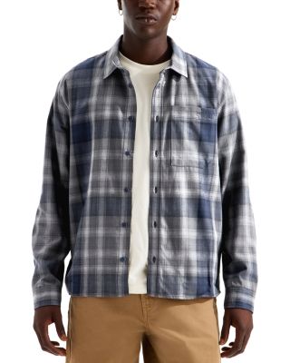 Mountain Falls Cotton Flannel Plaid Shirt