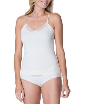  Women's Soft Seamless Camisole with Lace