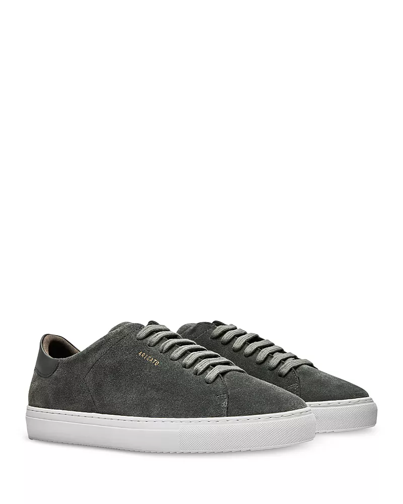 Axel Arigato Men's Clean 90 Leather & Suede Low Top Sneakers