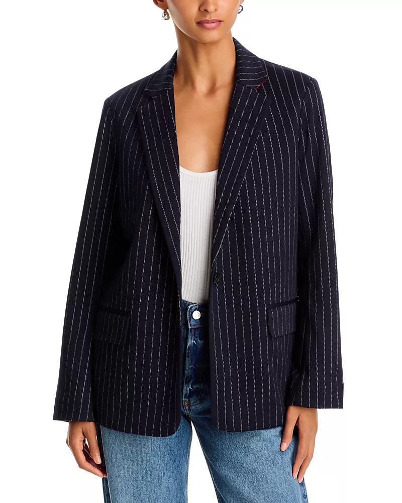 rag & bone Jessica Ponte Jacquard Blazer