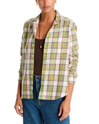Cotton Printed Relaxed Button Up Shirt