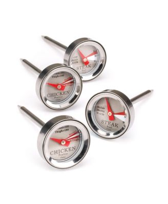  Mini Steak & Chicken Thermometer 4 Piece Set