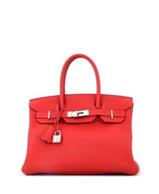 Birkin 30 Togo Leather Handbag