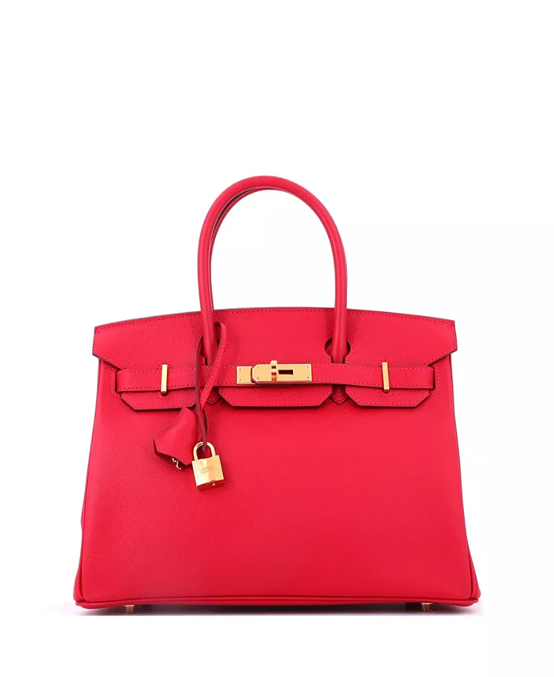 Pre-Owned HERMES Birkin 30 Epsom Leather Satchel