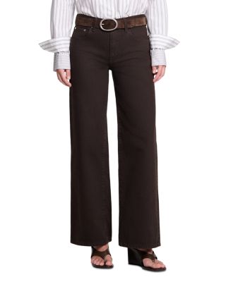 Harvest Moon Wide Leg Jeans in Dark Chocolate