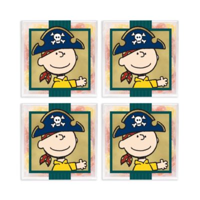 Charlie Brown Super Sour Stars 4 Piece Candy Cube Kit