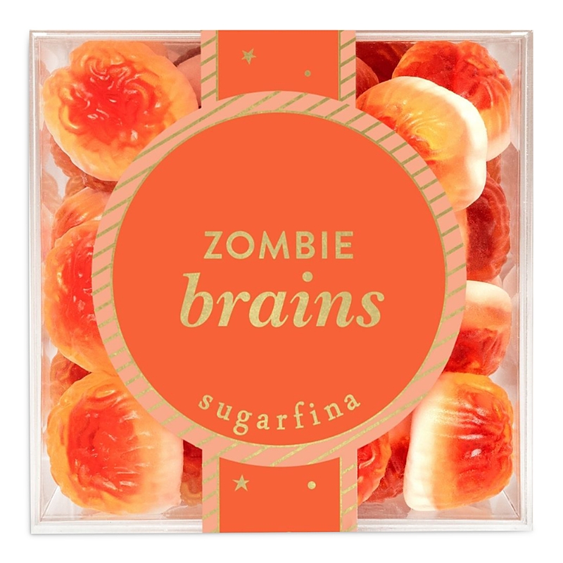 Sugarfina Zombie Brains Gummy Candy Large Cube In Orange