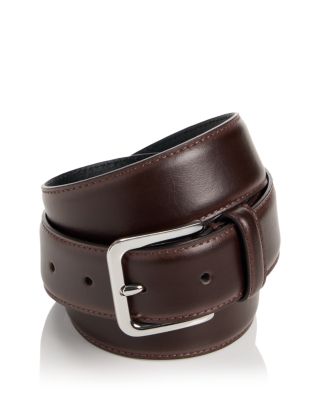 Men's Stitched Leather Belt