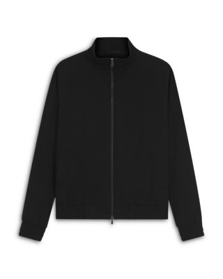 Stand Collar Slim Zip Jacket