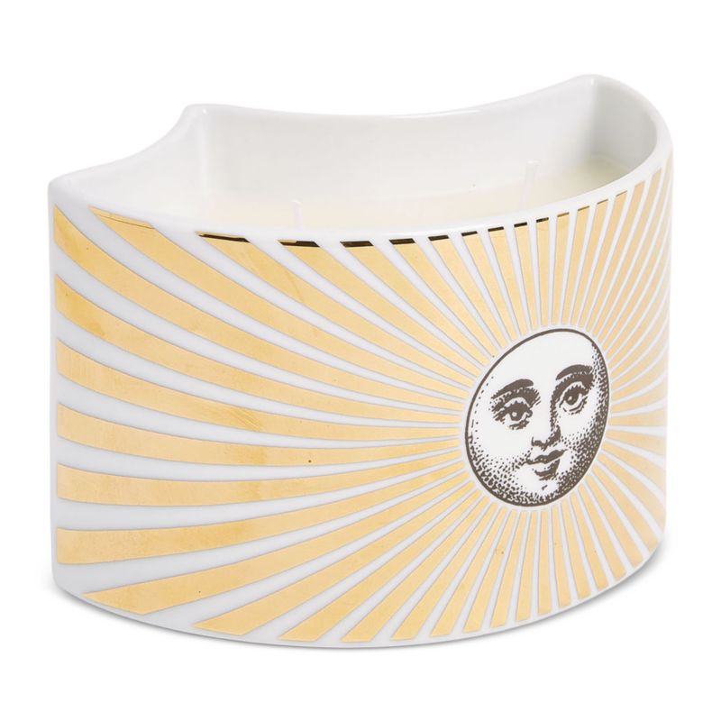 FORNASETTI Nel Mentre Immaginazione Candle, Soli Décor 18 oz.