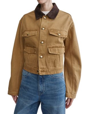 HIGHLUXE™ Cotton Blend Denim Jacket