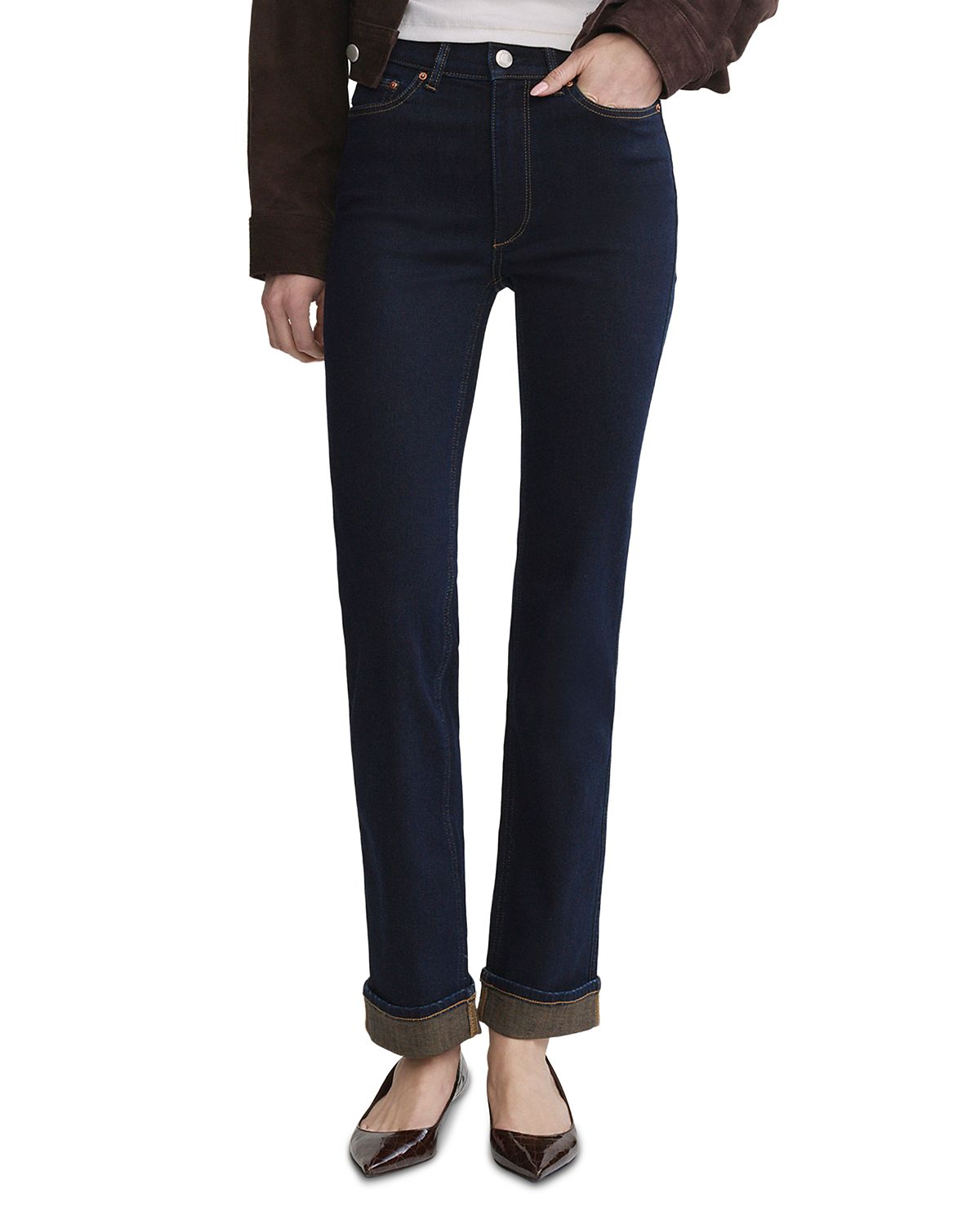 DL1961 Halle Instasculpt High Rise Straight Jeans