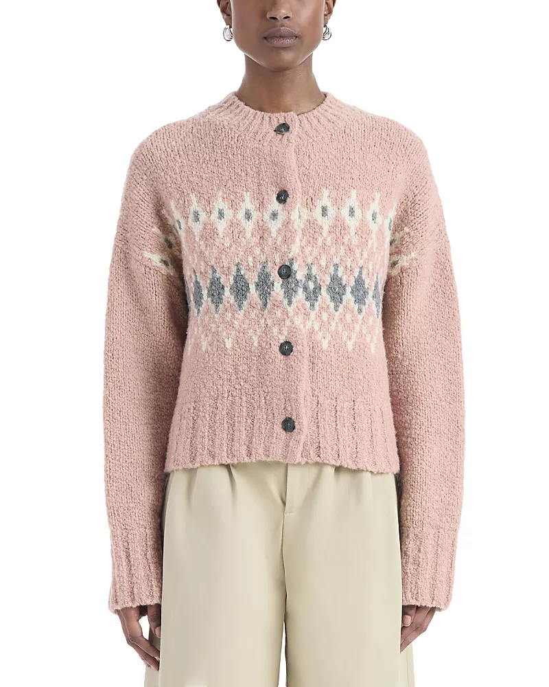 Altuzarra Haven Wool Button Front Sweater