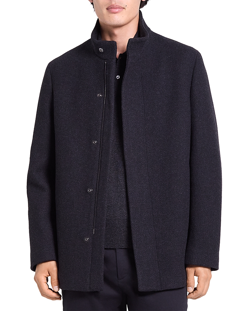 Theory Clarence Wool Melton Coat