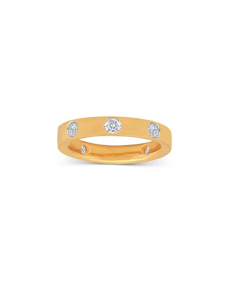 Bloomingdale's Fine Collection Diamond Eternity Ring in 14K Yellow Gold, 0.75 tcw